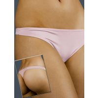 Soft Silky Pink High Cut Panties