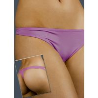 Purple Soft Silky High Cut Panties