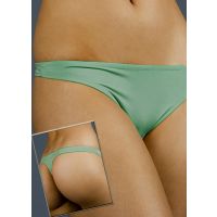 Soft Silky High Cut Green Panties