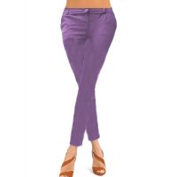 Plain Light Purple Non Denim Skinny Jegging Size-28,30,32