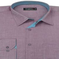 PURPLE SOLID EXECUTIVE FORMAL SHIRT