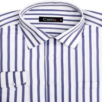 CAIRON BLUE STRIPE EXECUTIVE FORMAL SHIRT