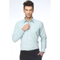 CAIRON BLUE GINGHAM CHECK EXECUTIVE FORMAL SHIRT