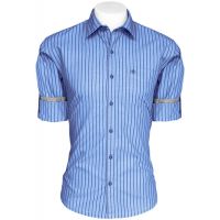 CAIRON BLUE STRIPE CASUAL SHIRT