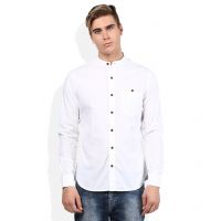 Seasons White Slim Fit Shirt