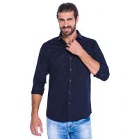  Seasons Black Slim Fit Shirt