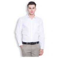 Seasons  White Formal Slim Fit Shirt