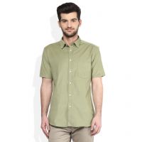 Seasons Green Slim Fit Shirt