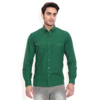 Seasons Players Green Casuals Shirt