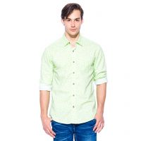 Seasons Green Slim Fit Shirt