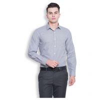 Seasons Grey Formal Slim Fit Shirt NA