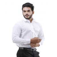 Seasons Mode White Formal Regular Fit Shirt