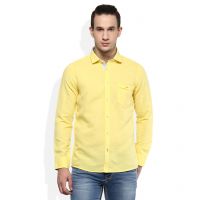Seasons Yellow Slim Fit Shirt