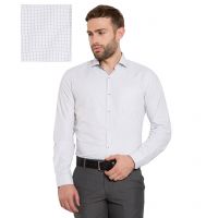 Seasons White Slim Fit Shirt For Guys