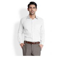 Seasons Avenue White Formal Slim Fit Shirt