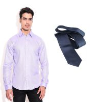 Seasons Men Purple Shirt