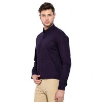 Seasons Purple Solid Shirt