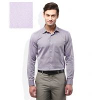 Seasons Lifestyle Purple Solid Shirt