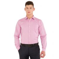 Seasons  Purple Slim Fit Shirt