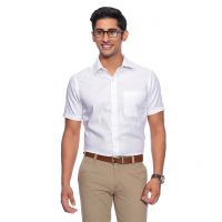 Players White Formals Shirt
