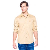 Seasons  Khaki Slim Fit Shirt