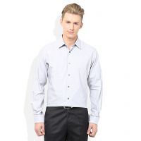 Seasons Off-White Slim Fit Formal Shirt