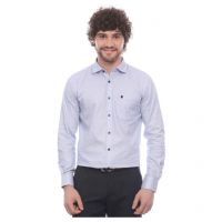 Seasons Off-White Formal Slim Fit Shirt