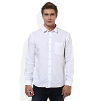 Seasons Sin White Solid Shirt