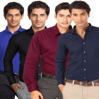 Seasons Pack Of 4 Formal Shirt 