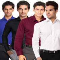 Seasons Formal Shirt Pack Of 4