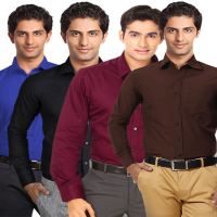 Seasons Pack Of 4 Formal Shirt 