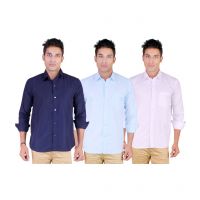 Seasons Pack Of 3 Formal Shirt 