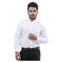 Seasons White Casuals Regular Fit Shirt