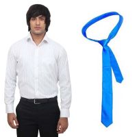 Seasons White Formal Slim Fit Shirt Free Tie