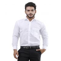  Seasons White Formal Regular Fit Shirt