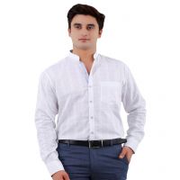  Seasons White Formal Regular Fit Shirt