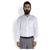  Seasons White Formal Regular Fit Shirt