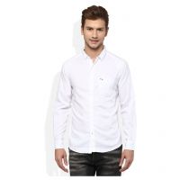  Seasons White Casuals Slim Fit Shirt