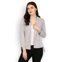 Stylish Grey Women's Shrugs