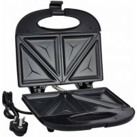 Prestige 800 Watt Sandwich , Black fixed plate Toast  (Black)