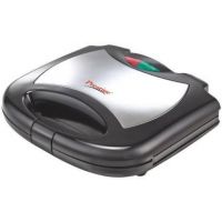 Prestige 700 WATT BLACK & SILVER Grill Sandwich Maker Grill  (Black, Silver)