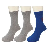 Seasons Multi Casual Crew Length 3 Pair Socks