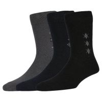 Seasons Multi Formal Ankle Length Socks 3 Pair Pack