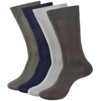 Seasons  Pack of 4 Premium Cotton Socks (Assorted)