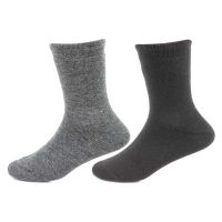 Seasons Woolen Cushioned Plain Kids Socks 2 Pair Pack for 2