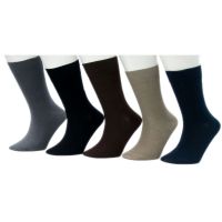 Seasons Plain Basic Colors Full Length Socks - Pack Of 5