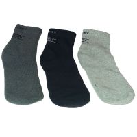 Jockey  Multicolour Casual Ankle Length Socks For Men 3 Pair Pack