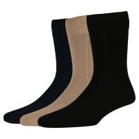 Seasons Multi Formal Full Length Socks Socks 3 pair