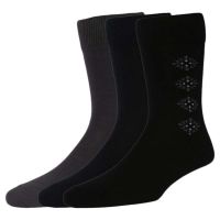 Seasons Multi Casual Full Length Socks 3 pair