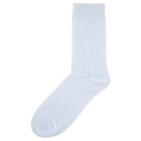 Seasons White Cotton Ankle Length Socks for Men 2 Pair